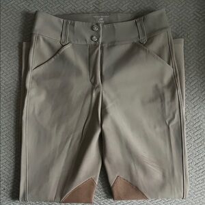 Women's Tan Equestrian Chinos